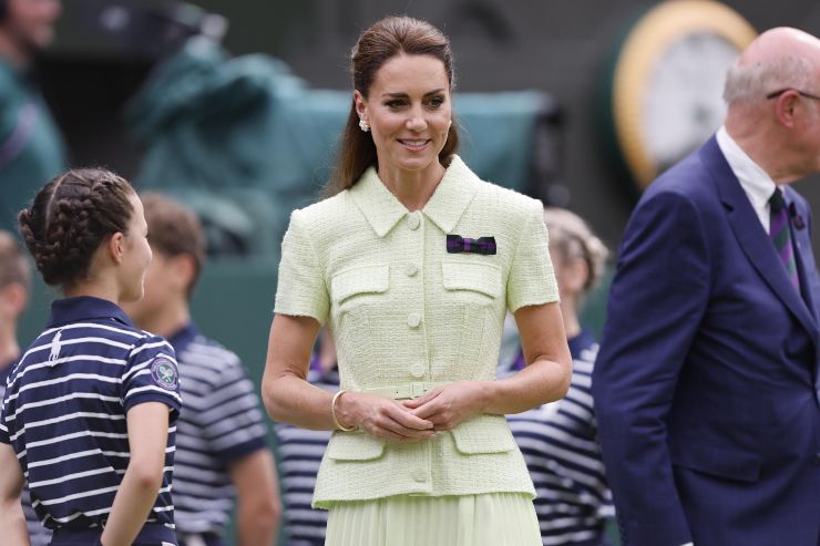 Kate Middleton a Wimbledon sorprende il pubblico